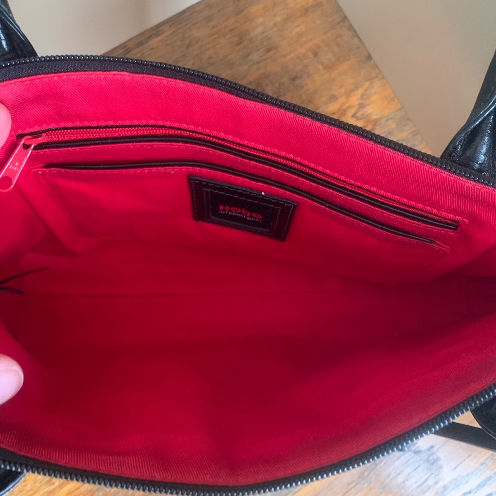 HOBO International Black Leather Shoulder Bag Basic Capsule Classic purse - Picture 12 of 13